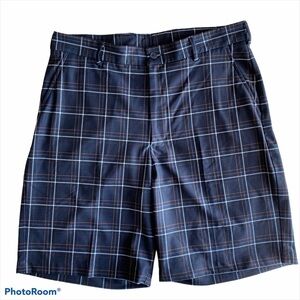 Pebble Beach Performance Men’s Plaid Shorts